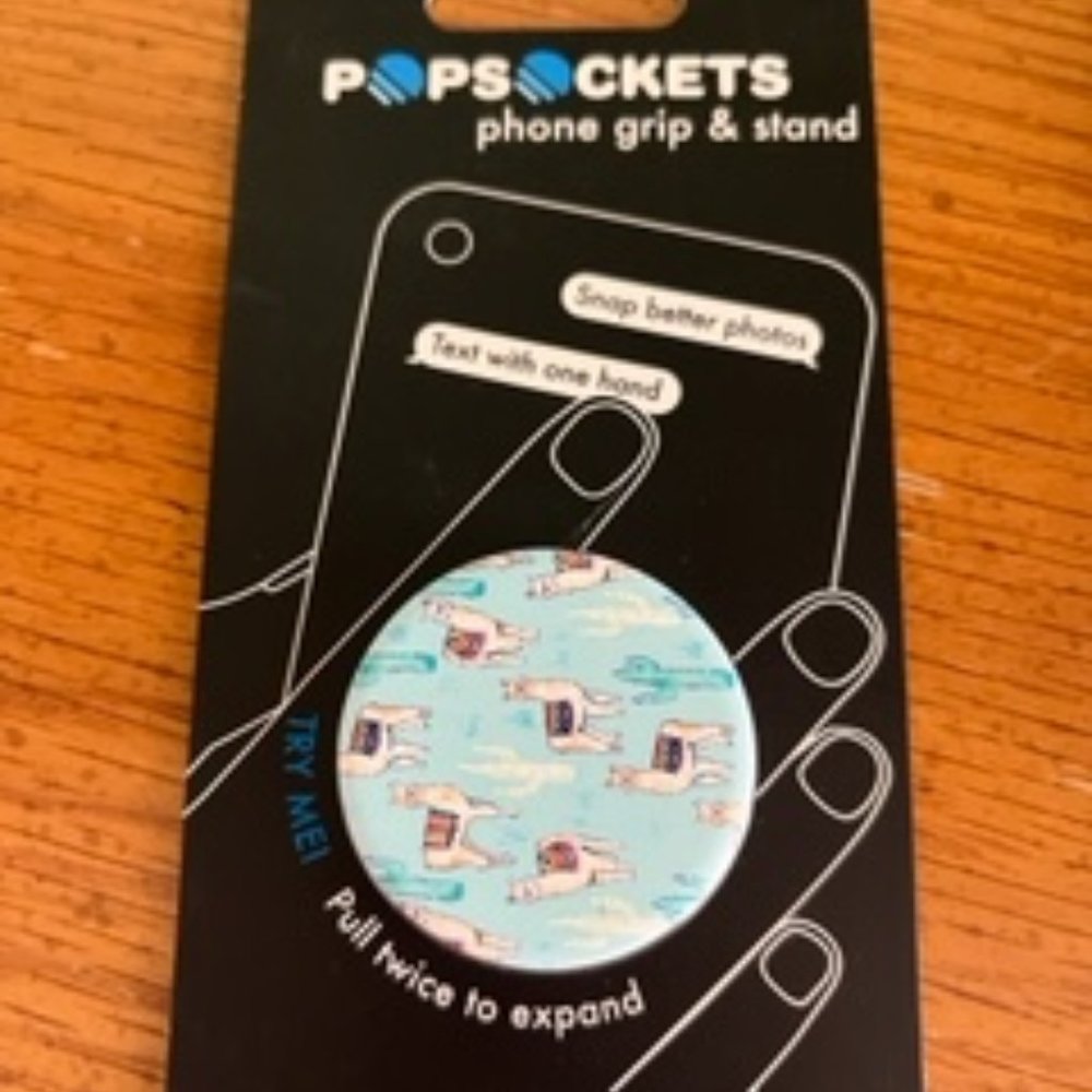 PopSocket Phone Grip & Stand - Furry Peru (Llama) - Never Used